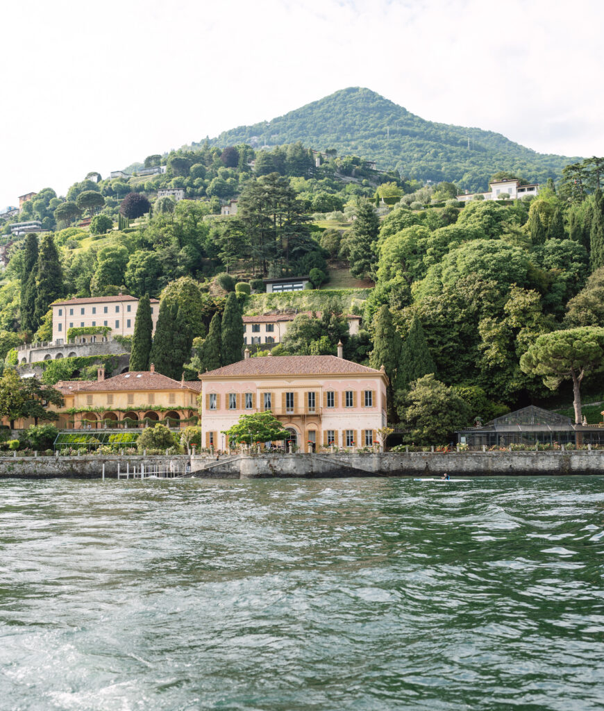 romantic Lake Como couple portraits
